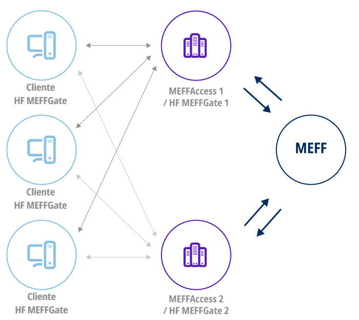 Camino de acceso al Mercado con HF MEFFGate